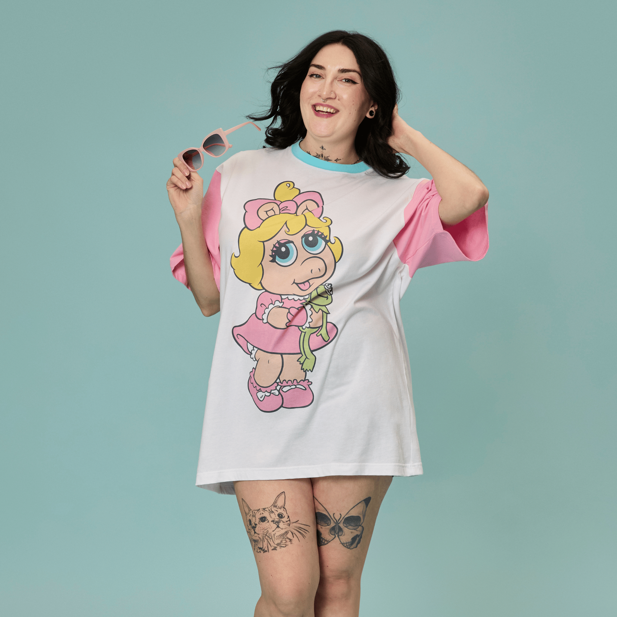 Muppet Babies Color Block T-Shirt Dress
