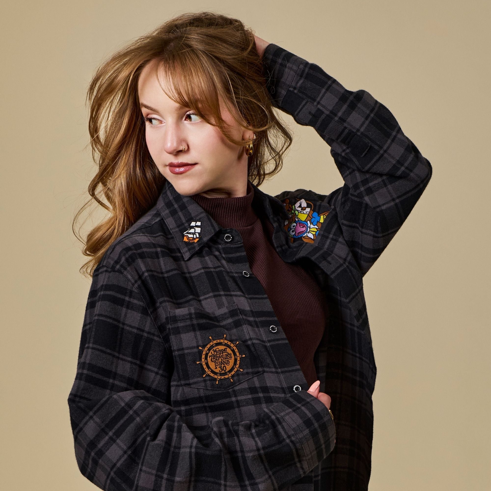 Muppet Treasure Island Jimmy Jim Jim Flannel