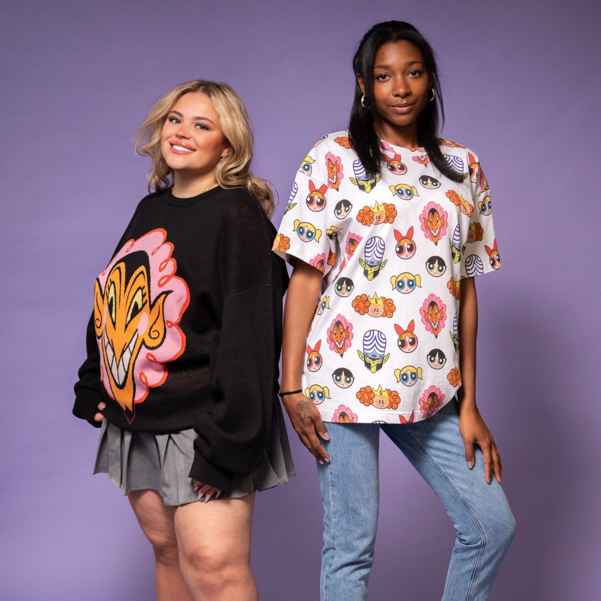 The Powerpuff Girls Him Knit Sweater