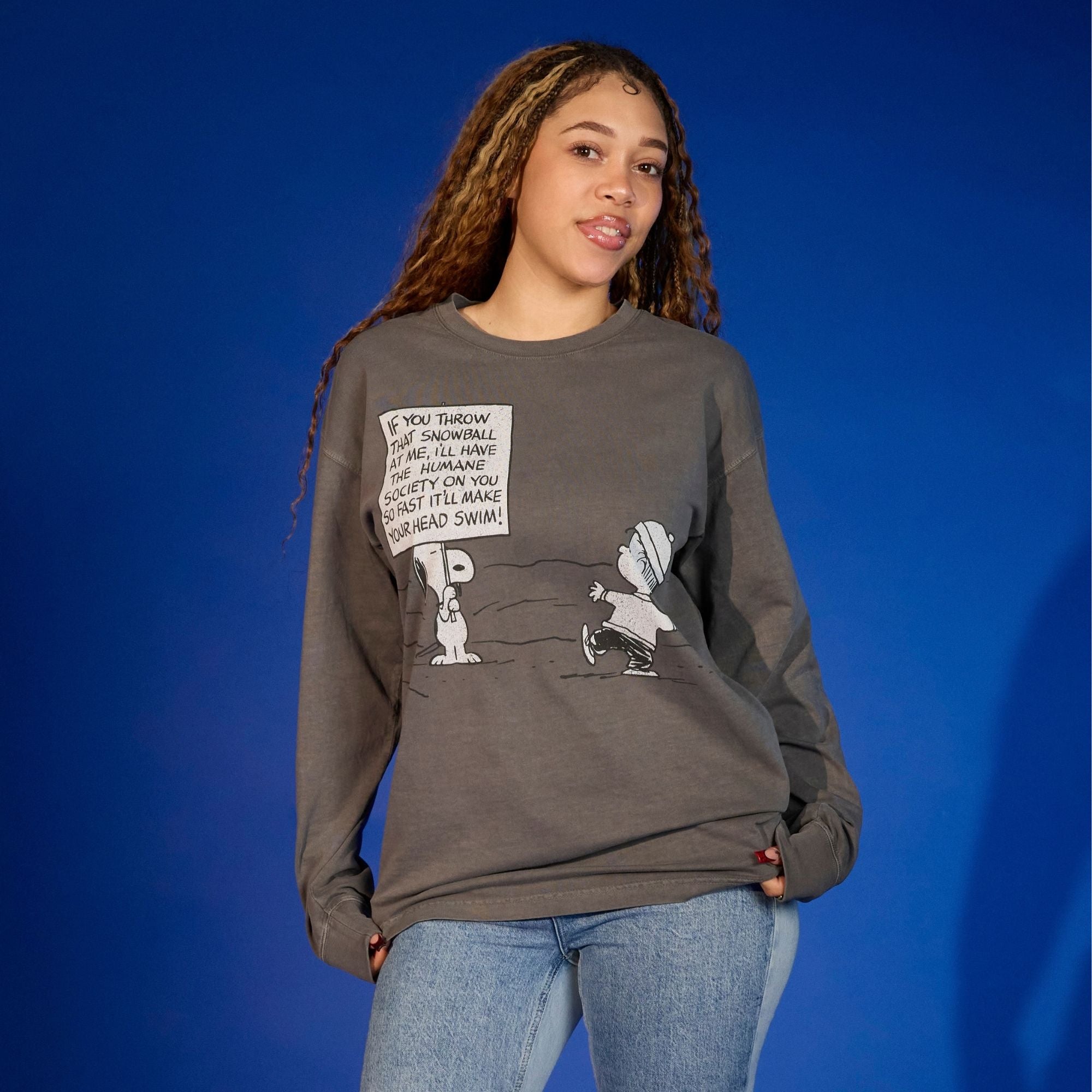 Peanuts Comic Long Sleeve T-Shirt