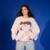 Peanuts Lucy I Feel Mean Knit Sweater