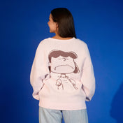 Peanuts Lucy I Feel Mean Knit Sweater