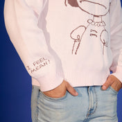 Peanuts Lucy I Feel Mean Knit Sweater