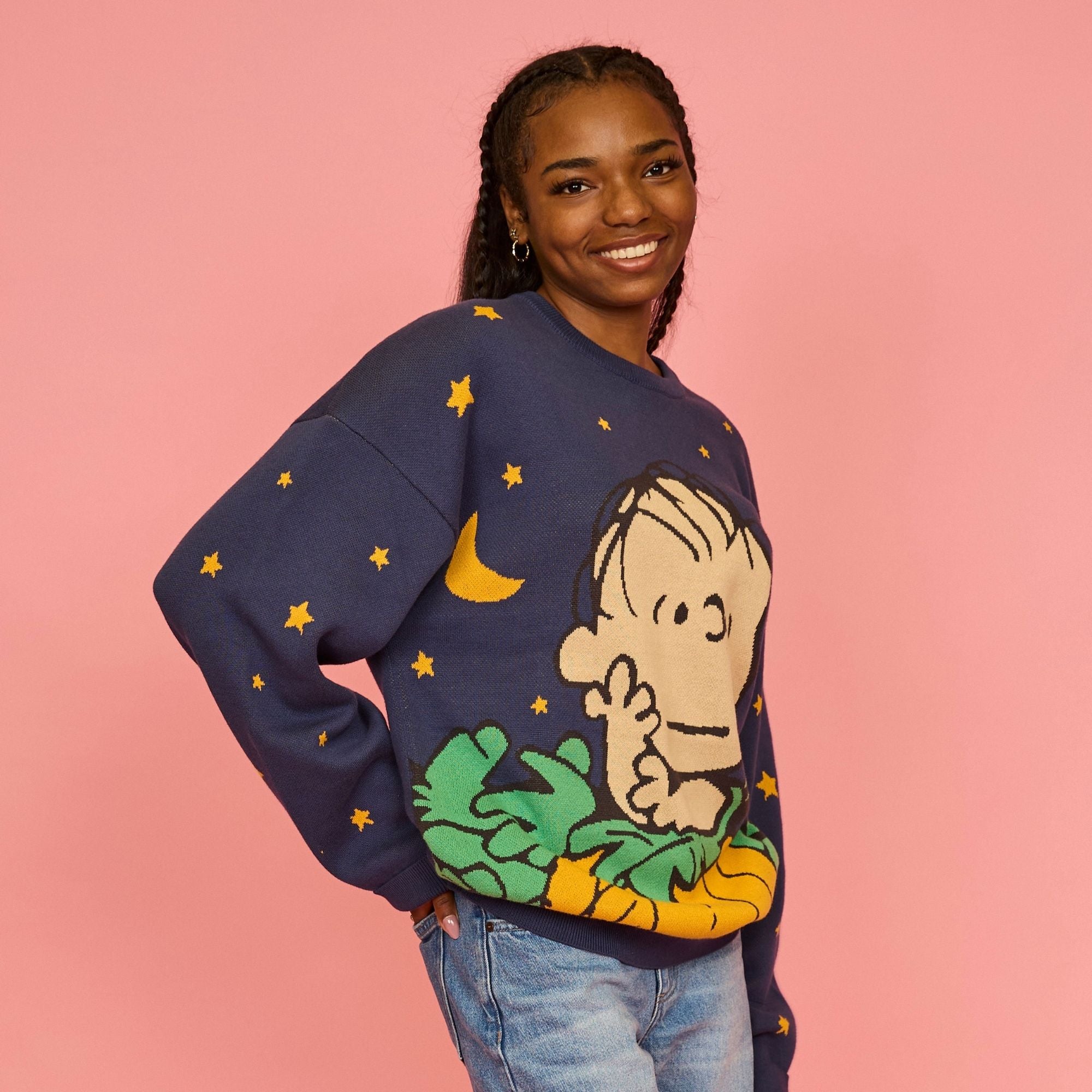 Peanuts The Great Pumpkin Charlie Brown Knit Sweater