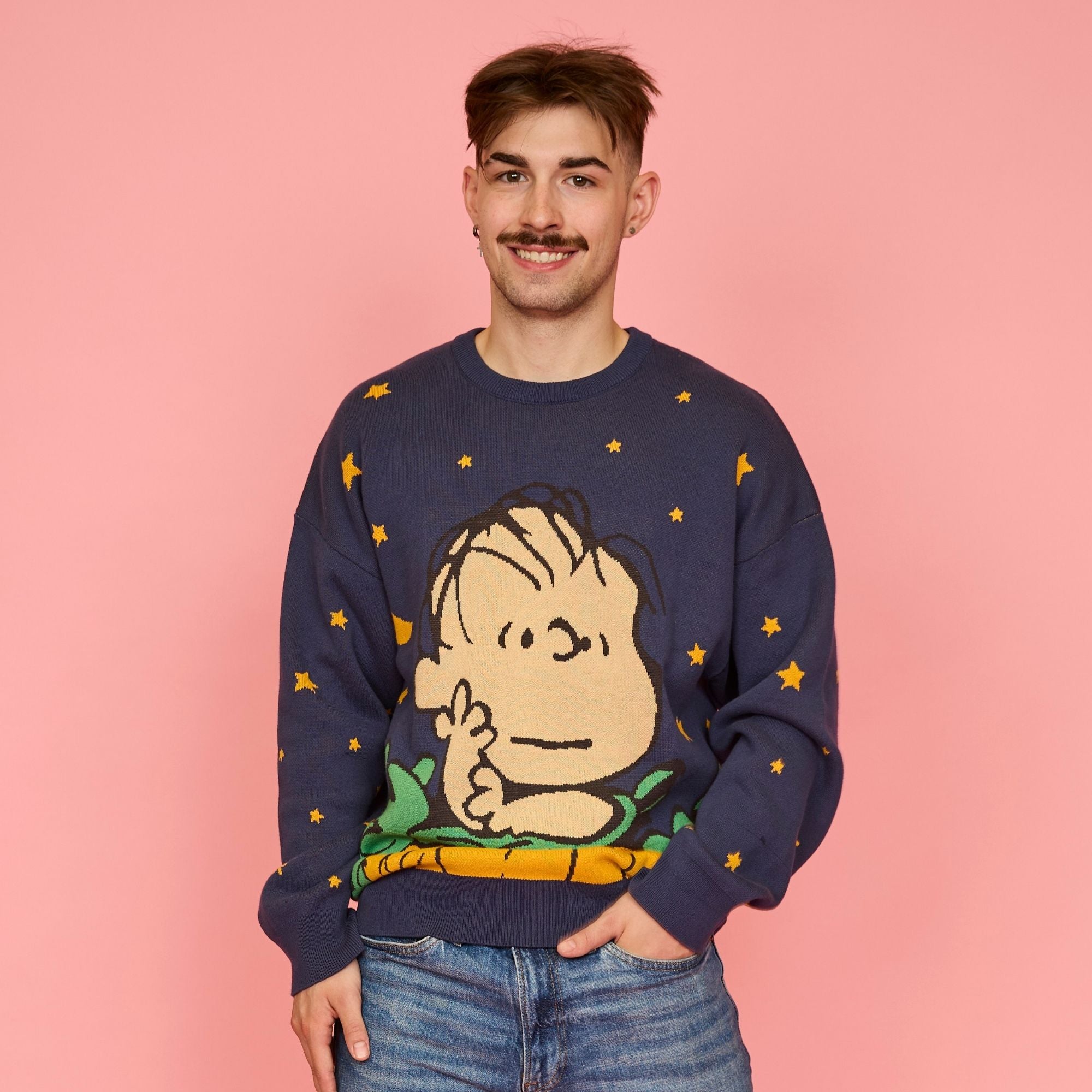 Peanuts The Great Pumpkin Charlie Brown Knit Sweater