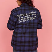Peanuts The Great Pumpkin Charlie Brown Flannel