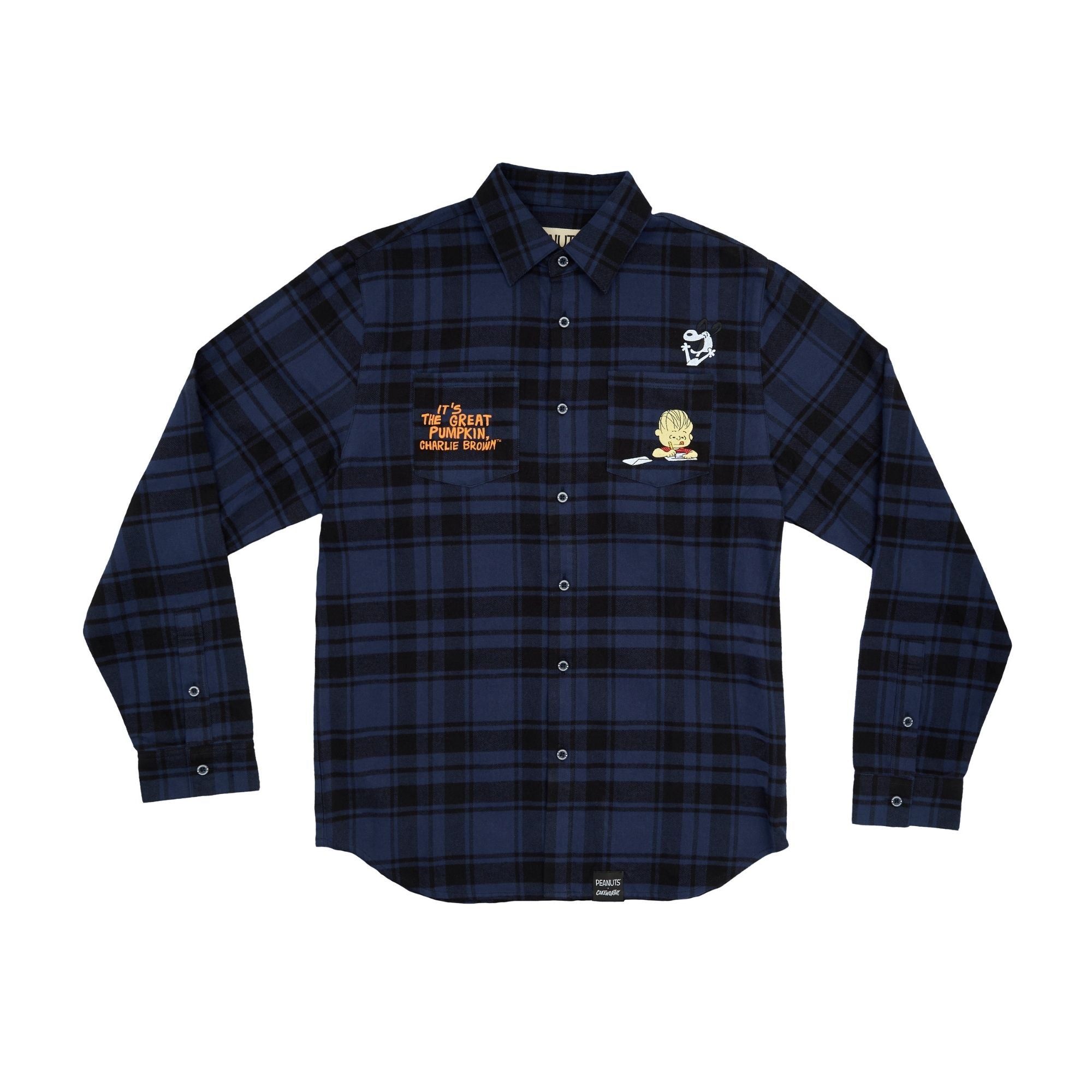 Peanuts The Great Pumpkin Charlie Brown Flannel