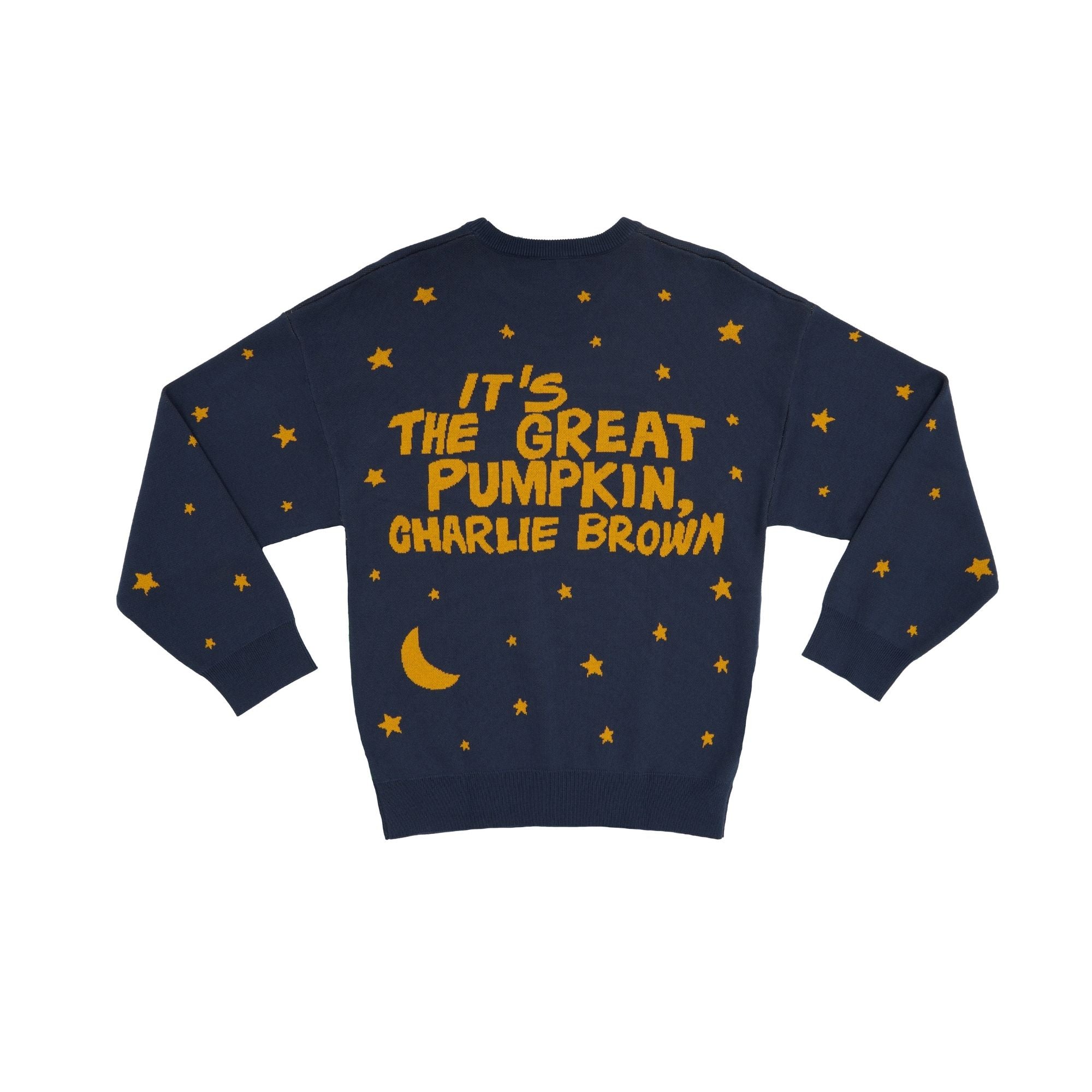 Peanuts The Great Pumpkin Charlie Brown Knit Sweater