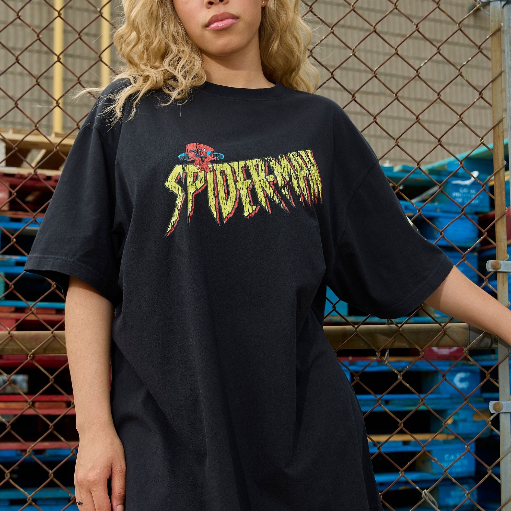 Spider Man 90's T-Shirt Dress