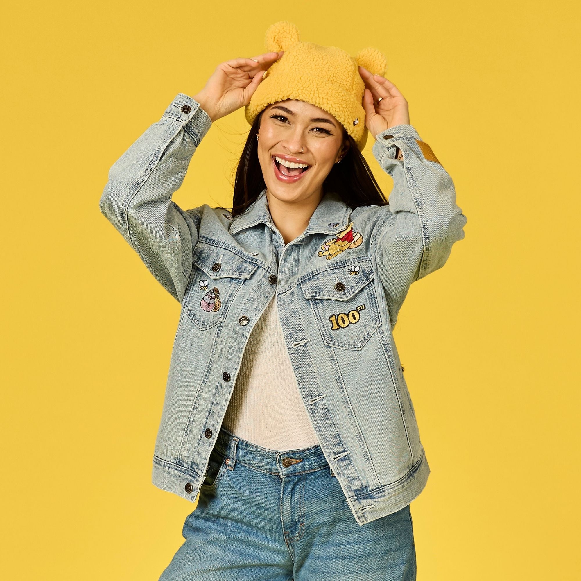 Winnie the Pooh 100th Anniversary Denim Jacket