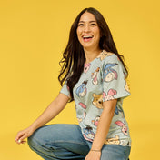 Winnie the Pooh Toss Print T-Shirt