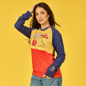 Winnie the Pooh Color Block Long Sleeve T-Shirt