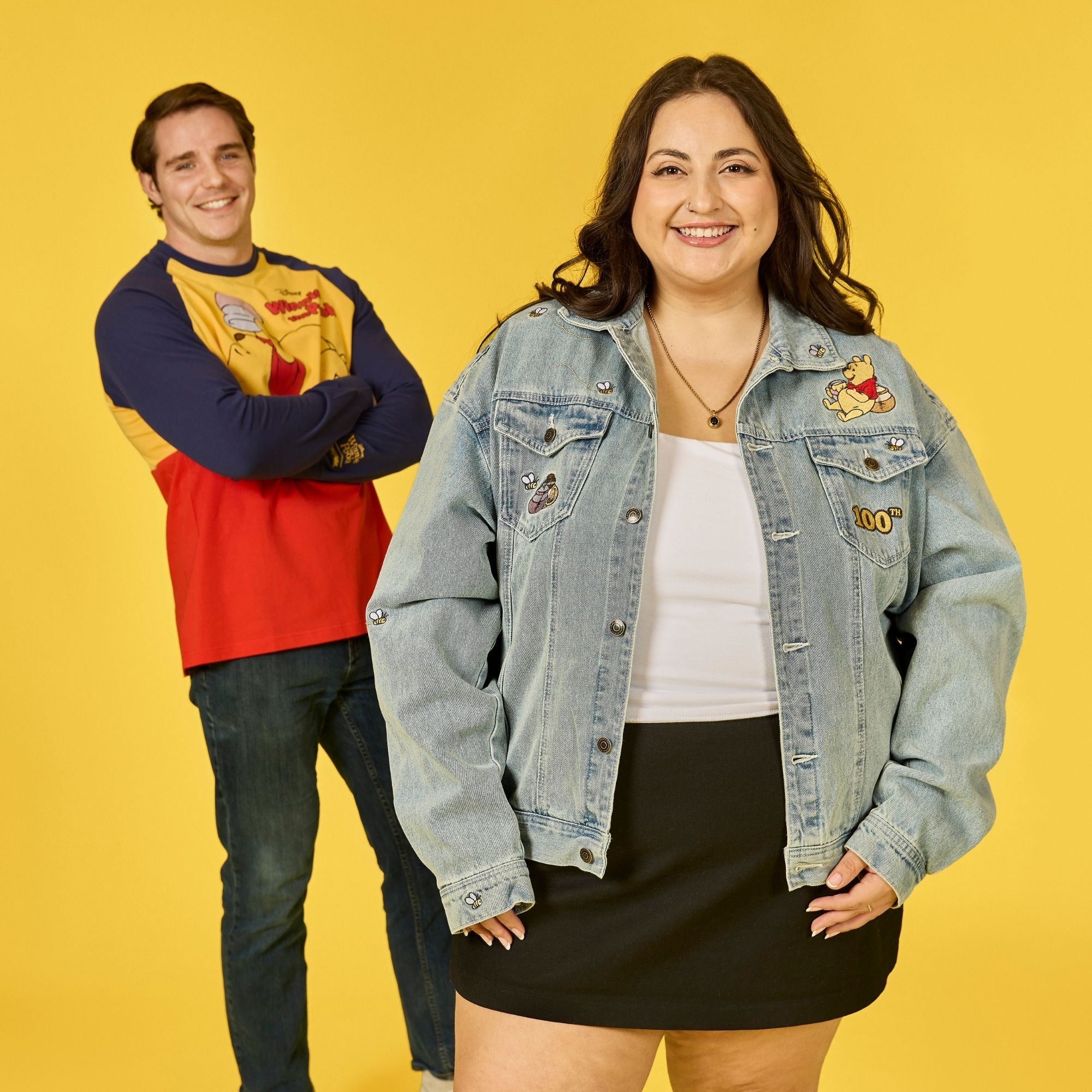 Winnie the Pooh 100th Anniversary Denim Jacket