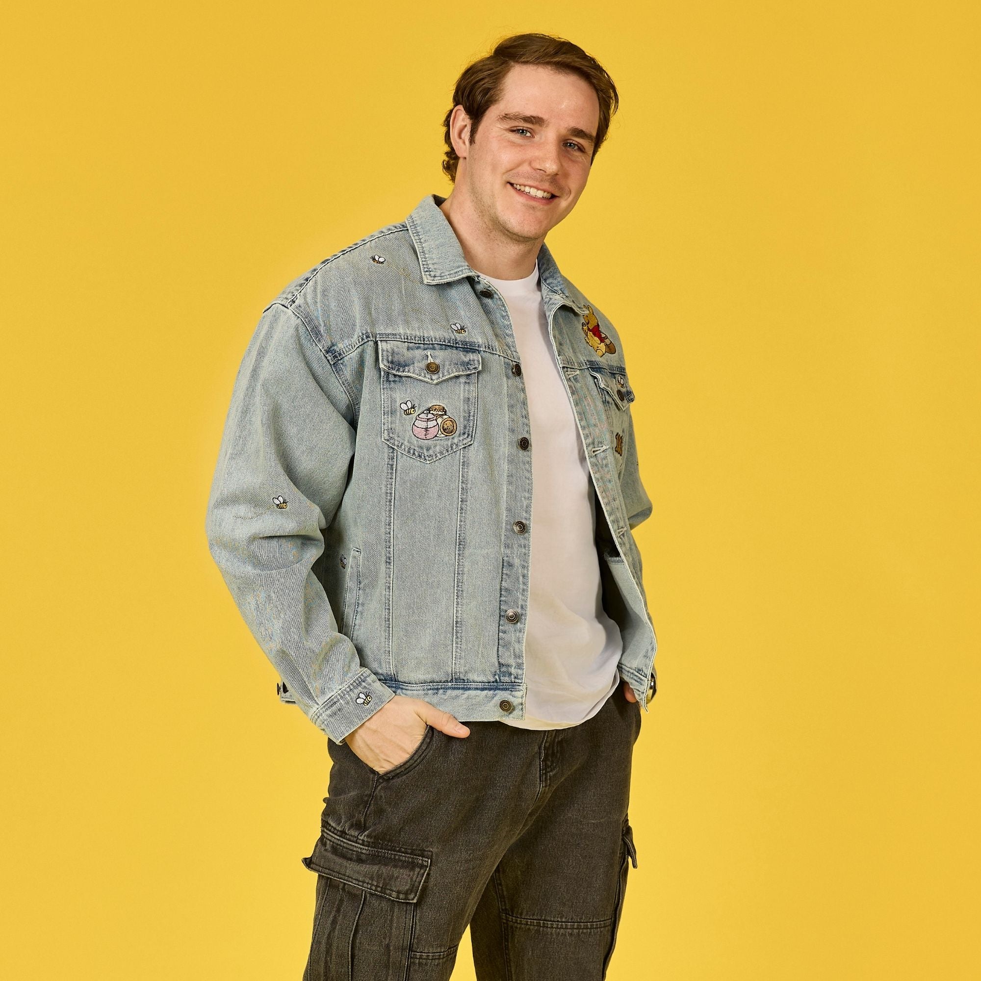 Winnie the Pooh 100th Anniversary Denim Jacket – Cakeworthy