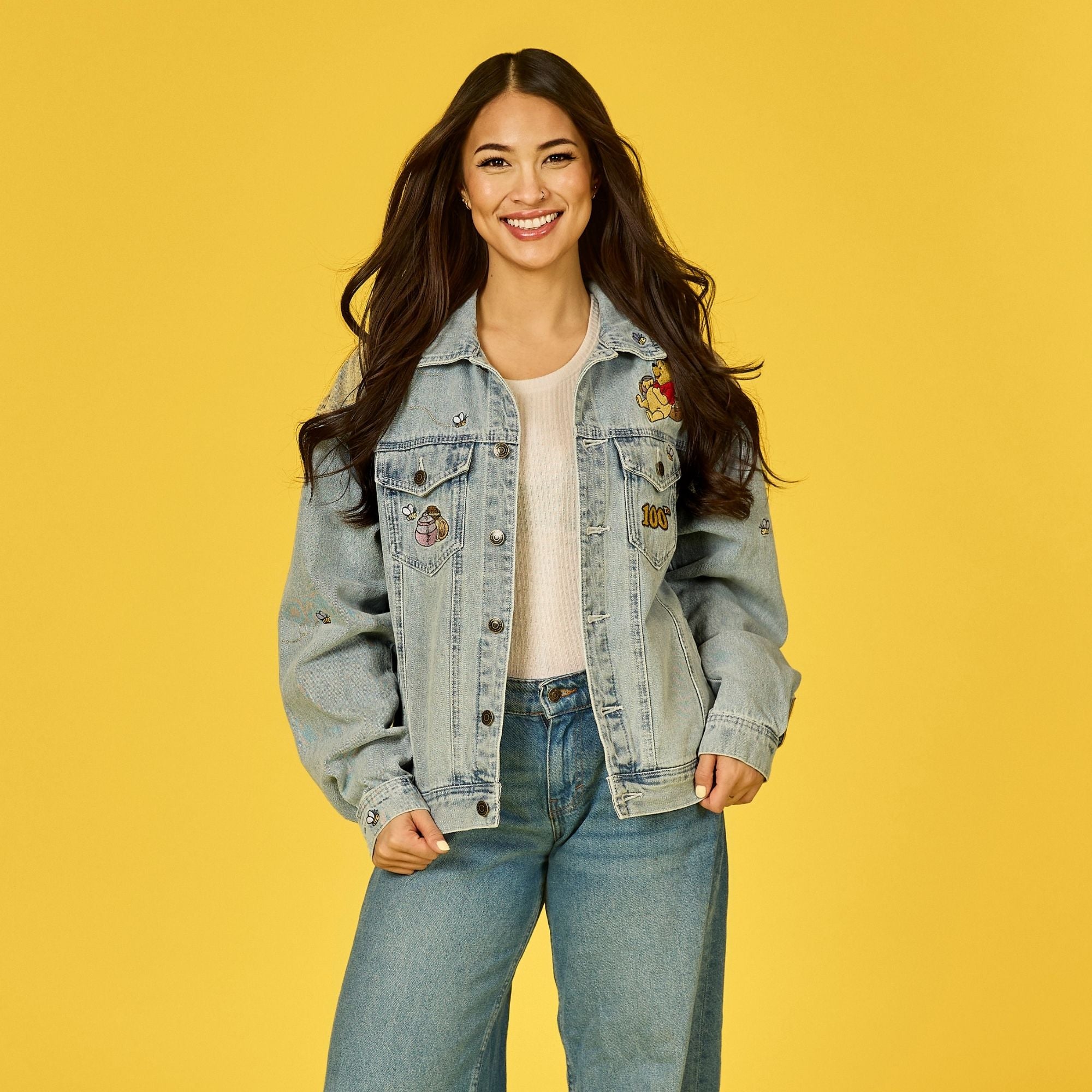 Winnie the Pooh 100th Anniversary Denim Jacket