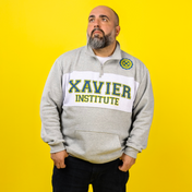 X-Men Xavier Institute 1/4 Zip Sweater