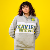 X-Men Xavier Institute 1/4 Zip Sweater