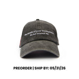 The Devil Wears Prada Quote Hat