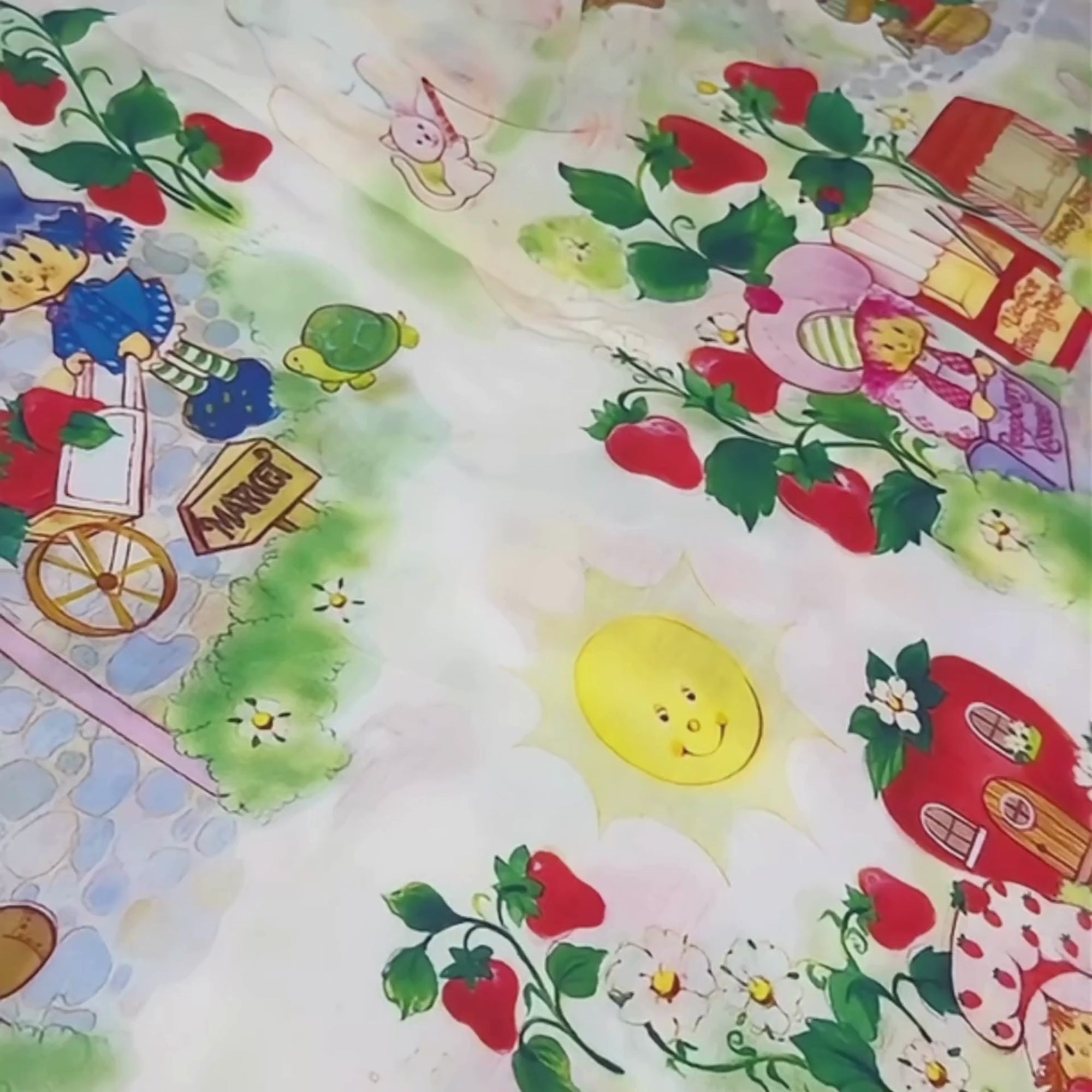 Strawberry Shortcake Pillow Sham