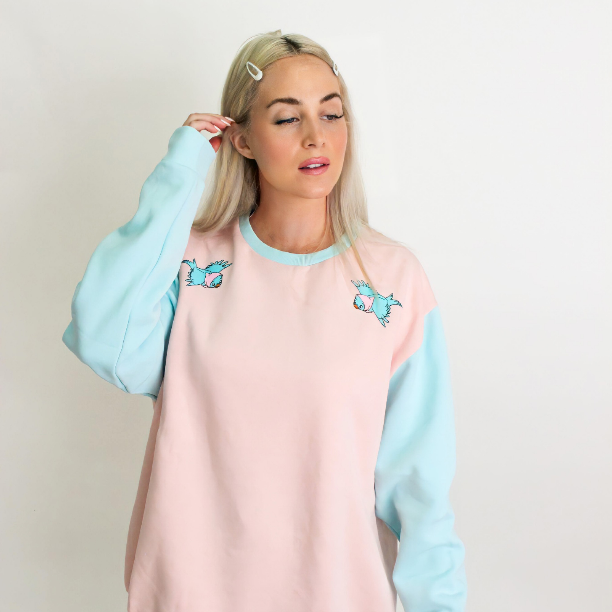 Cinderella Pink Dress Crewneck