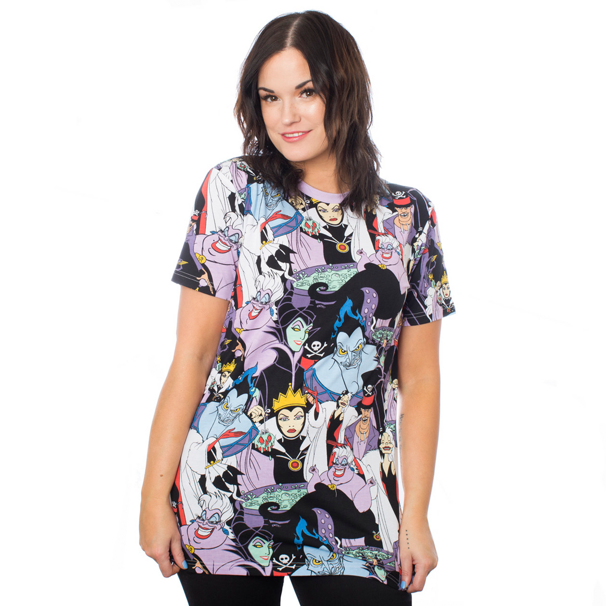 Disney Villains AOP T-Shirt - Cakeworthy