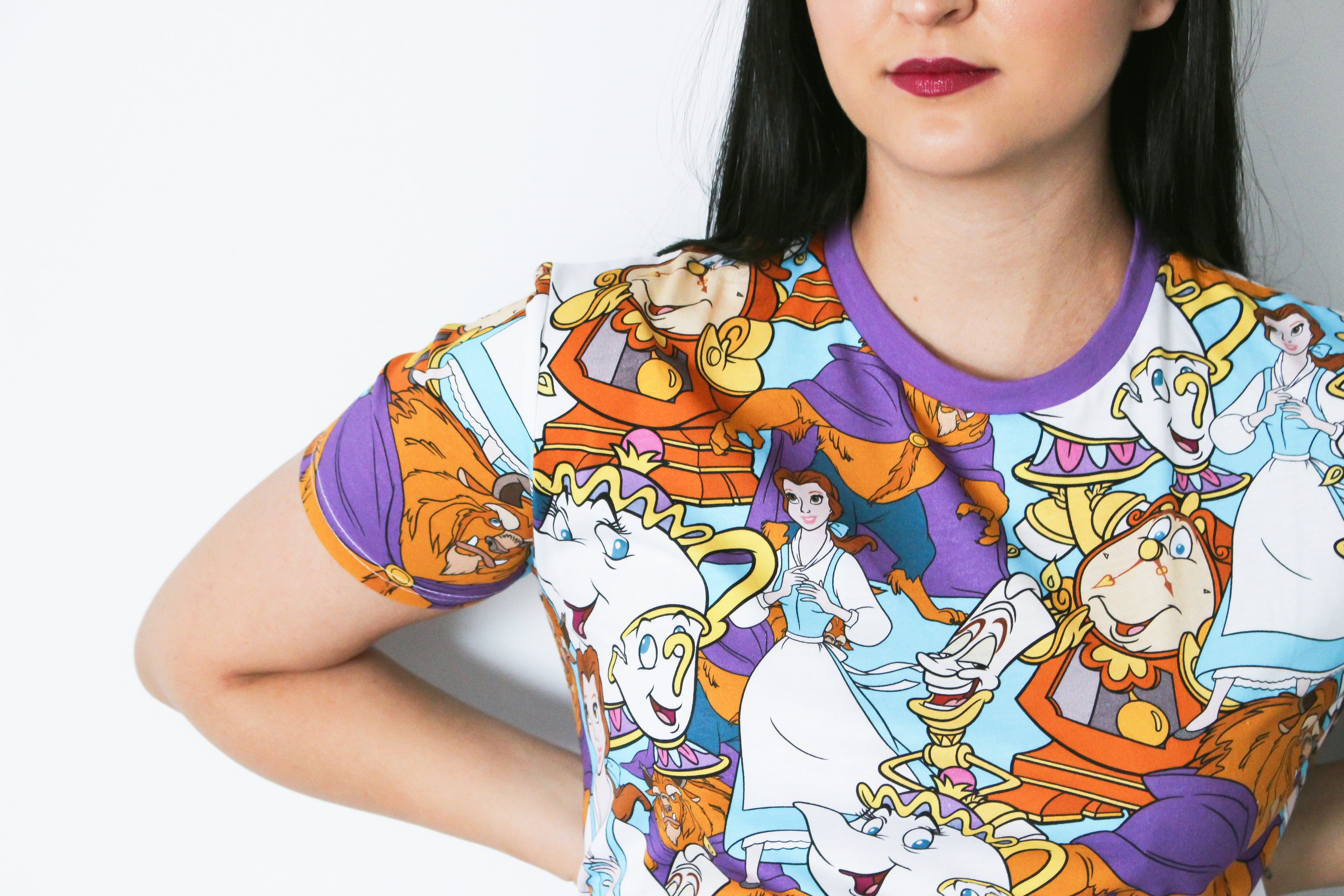 Disney Beauty and the Beast AOP T-Shirt